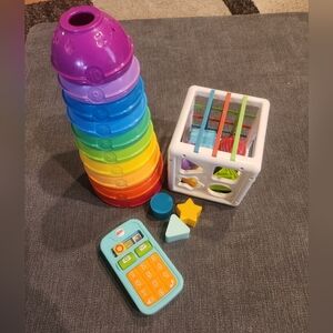 Baby Toy Bundle Stack And Sort And Play Phone